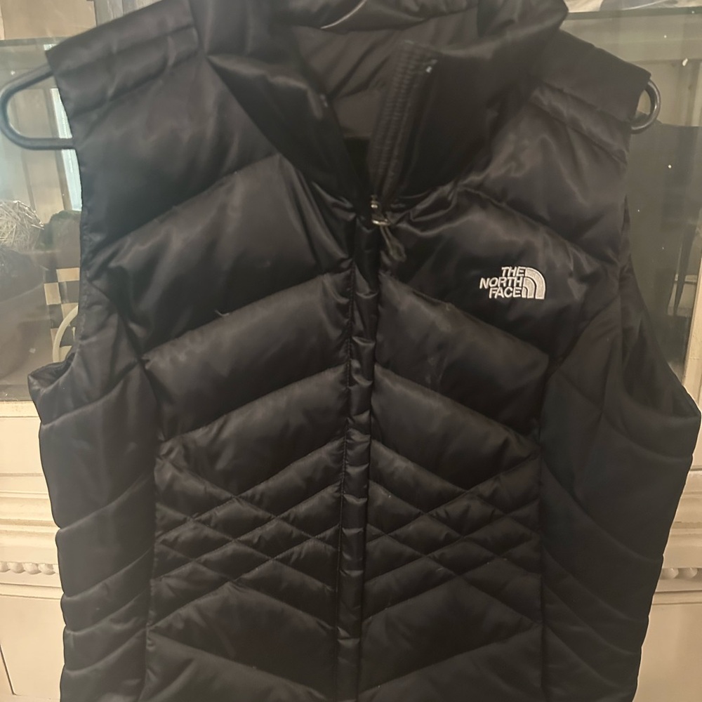 The North Face Midnight Black Quilted Vest